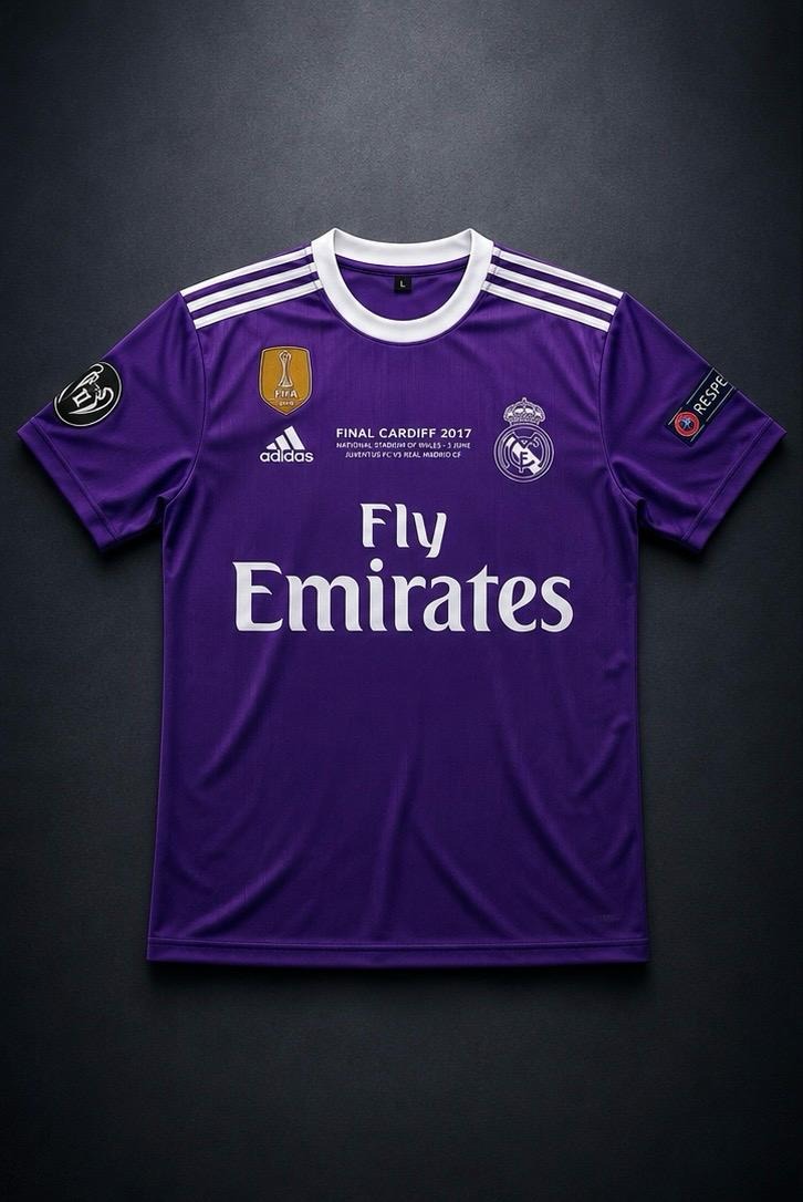 Real Madrid 2016/17 Champions League Final Jersey – Ronaldo